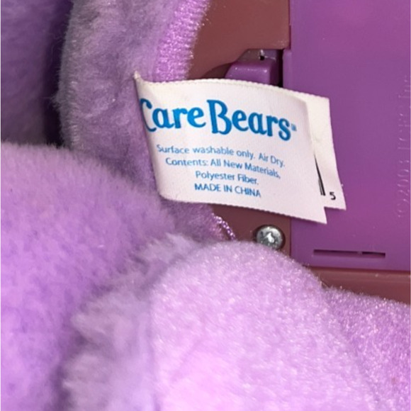 Share Bear Care Bears Play Along Plush Purple Lollipops Works! - Picture 9 of 16